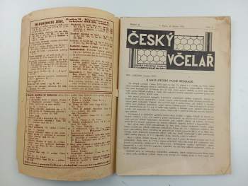 Antonín Schönfeld: Český včelař NEKOMPLETNÍ ROČNÍK 68