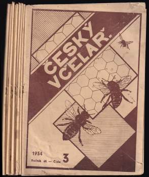 Český včelař NEKOMPLETNÍ ROČNÍK 68