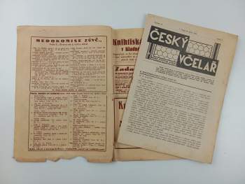 Antonín Schönfeld: Český včelař NEKOMPLETNÍ ROČNÍK 69