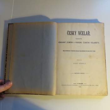 redaktor Josef Kebrle: Český včelař roč. 39
