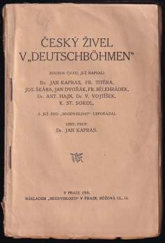 Český živel v "Deutschböhmen"