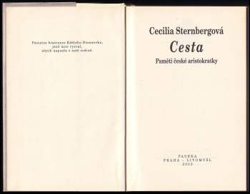 Cecilia Sternberg: Cesta