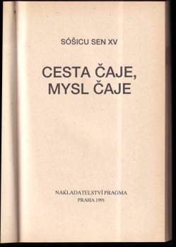 Cesta čaje, mysl čaje