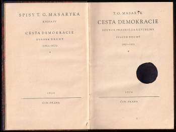 Tomáš Garrigue Masaryk: Cesta demokracie