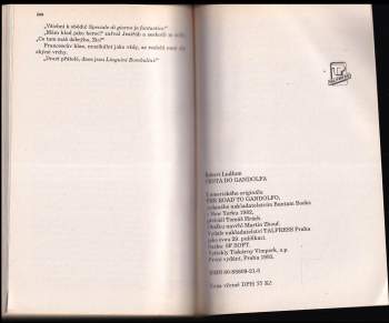 Robert Ludlum: Cesta do Gandolfa