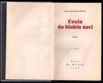 Louis Ferdinand Céline: Cesta do hlubin noci
