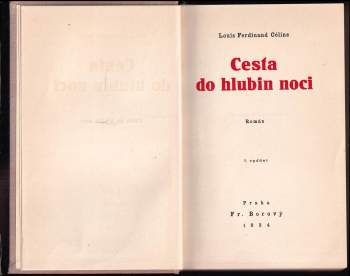 Louis Ferdinand Céline: Cesta do hlubin noci