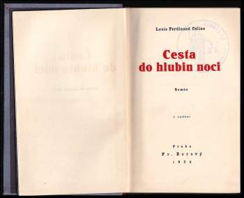 Louis Ferdinand Céline: Cesta do hlubin noci