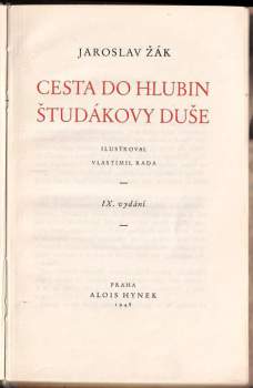 Jaroslav Žák: Cesta do hlubin študákovy duše
