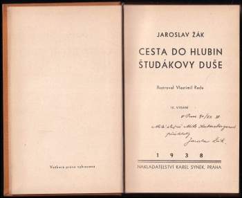 Jaroslav Žák: Cesta do hlubin študákovy duše