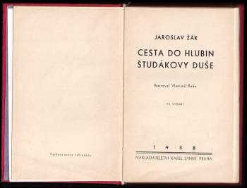 Jaroslav Žák: Cesta do hlubin študákovy duše