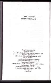 Carlos Castaneda: Cesta do Ixtlanu