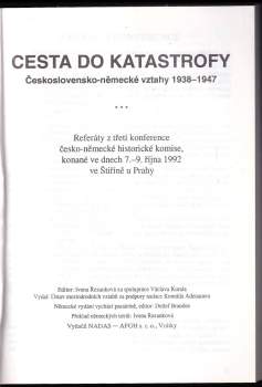 Václav Kural: Cesta do katastrofy