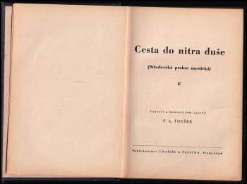 Cesta do nitra duše