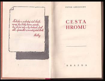 Peter Abrahams: Cesta hromu