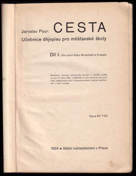 Jaroslav Paur: Cesta