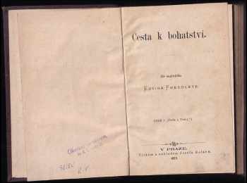 Edwin T Freedley: Cesta k bohatství