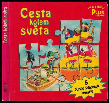 Cesta kolem světa - kniha s puzzle