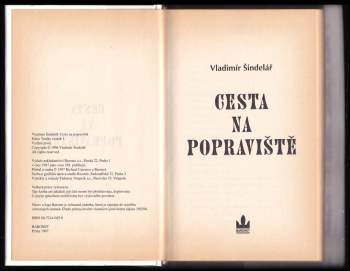 Vladimír Šindelář: Cesta na popraviště