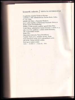 Kenneth Lewis Roberts: Cesta na severozápad