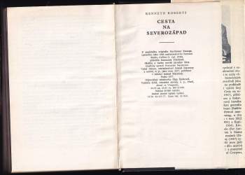 Kenneth Lewis Roberts: Cesta na severozápad