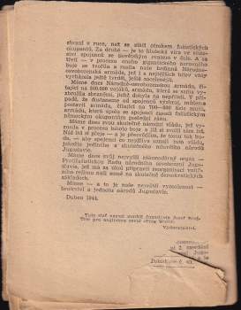Josip Broz Tito: Cesta nové Jugoslavie