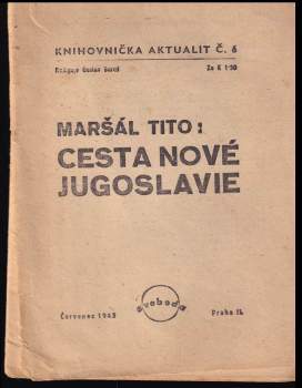 Cesta nové Jugoslavie
