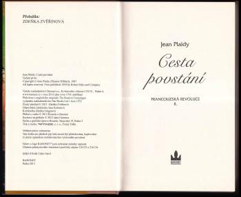 Jean Plaidy: Cesta povstání