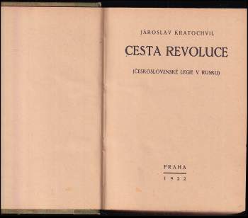 Jaroslav Kratochvíl: Cesta revoluce