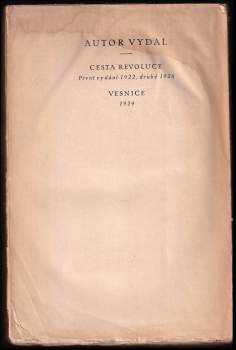 Jaroslav Kratochvíl: Cesta revoluce