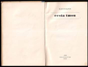 Martin Flavin: Cesta tmou