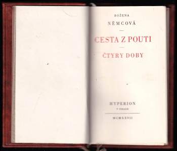 Božena Němcová: Cesta z pouti ; Čtyry doby