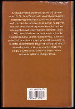 Christian Jacq: Cestami egyptských faraónov