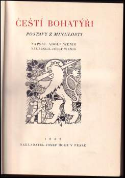 Adolf Wenig: Čeští bohatýři