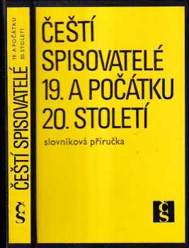 Čeští spisovatelé 19. a počátku 20. století