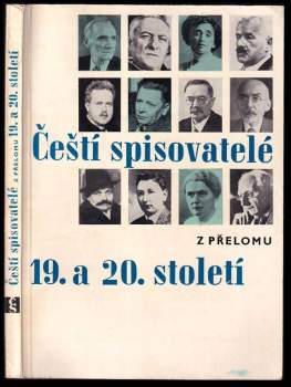 Čeští spisovatelé z přelomu 19. a 20. století