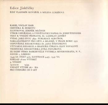 Karel Václav Rais: Cestička k domovu