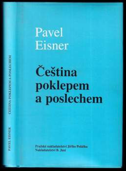 Pavel Eisner: Čeština poklepem a poslechem