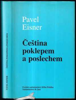 Pavel Eisner: Čeština poklepem a poslechem