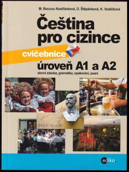 Marie Boccou Kestřánková: Čeština pro cizince - učebnice + cvičebnice