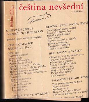 Čeština všední i nevšední