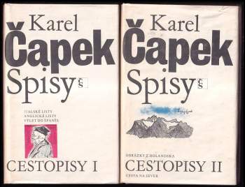 Cestopisy : Díl 1-2 - Karel Čapek, Olga Scheinpflugová, Karel Čapek, Karel Čapek, Olga Scheinpflugová (1980, Československý spisovatel) - ID: 808307