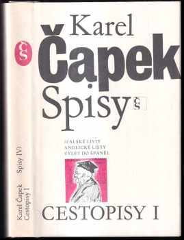 Cestopisy : I - Italské listy - Karel Čapek (1980, Československý spisovatel) - ID: 74408