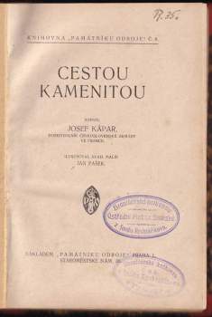 Josef Kápar: Cestou kamenitou
