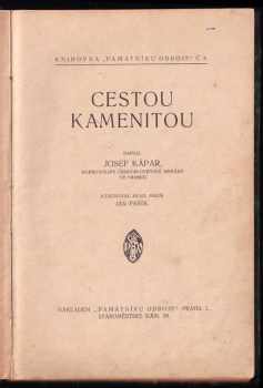 Josef Kápar: Cestou kamenitou