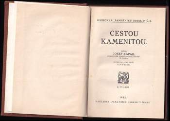Josef Kápar: Cestou kamenitou
