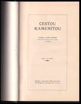 Josef Kápar: Cestou kamenitou
