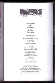 Václav Větvička: Cestou necestou českou krajinou