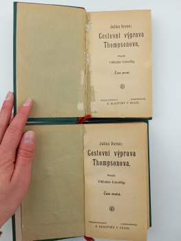 Jules Verne: Cestovní výprava Thompsonova