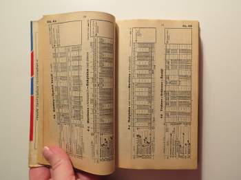 Cestovný poriadok ČSD 1970-1971